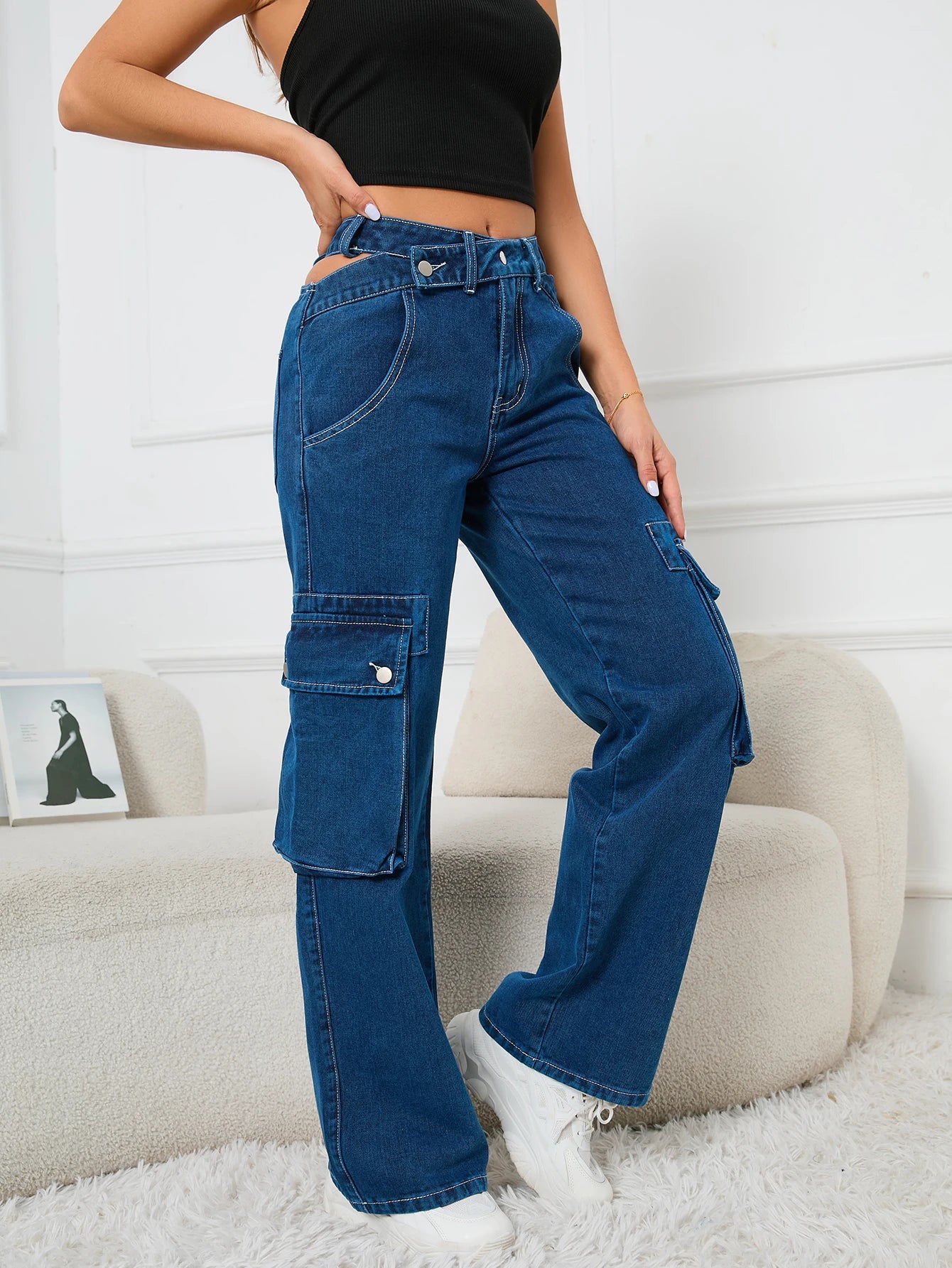 Jeans Cargo Tall Lily