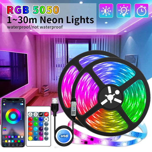 LED USB Strip Lights RGB 5050