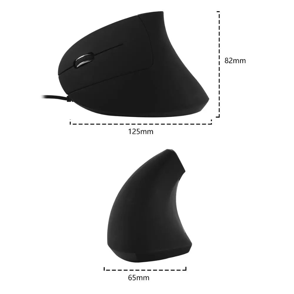 Souris Ergonomique Filaire pour Gauchers