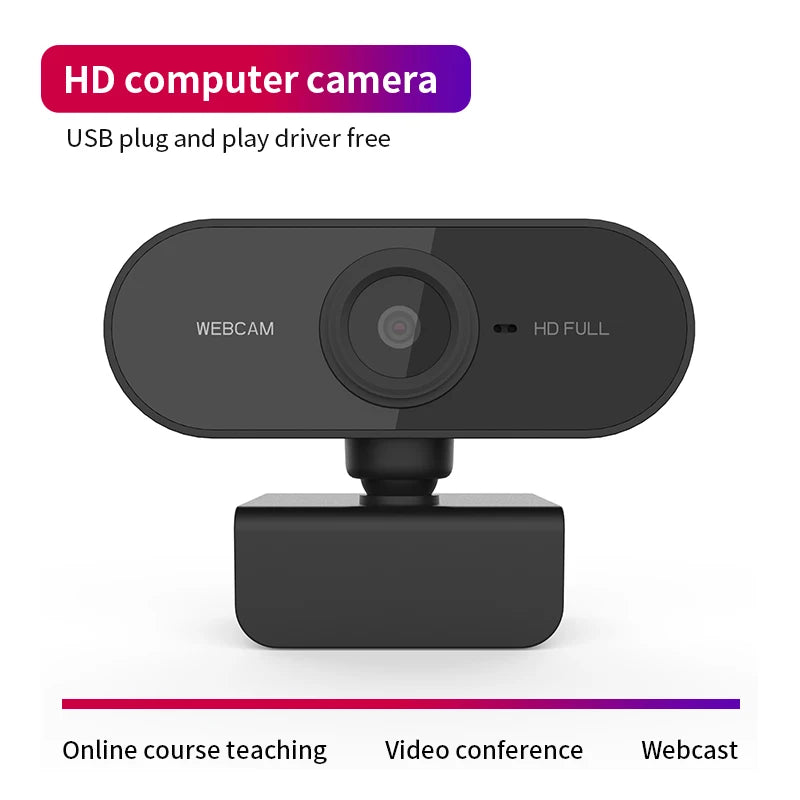 Webcam Caméra 720P Auto Focus - Clarté HD pour Vos Conférences et Lives