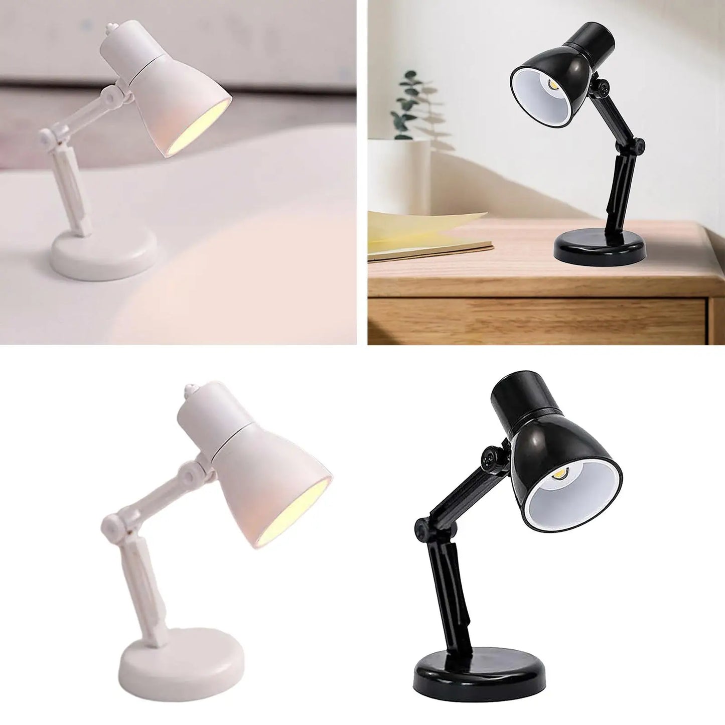 Lampe de Lecture LED à Piles - Éclairage Flexible et Protecteur pour les Yeux