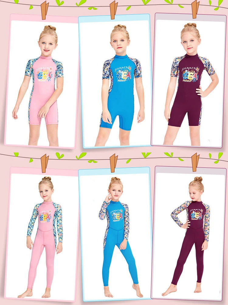 Maillots Colorés pour Petits Explorateurs