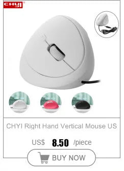 Souris Ergonomique Filaire pour Gauchers