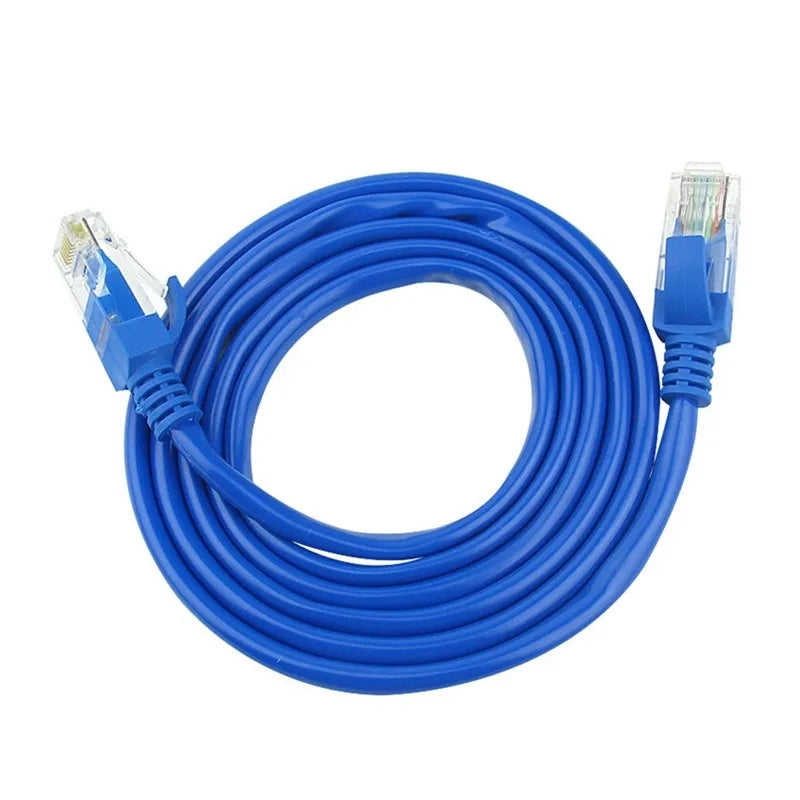 Câble Ethernet RJ45 CAT 5e - Connexion Fiable et Rapide pour Réseau Domestique