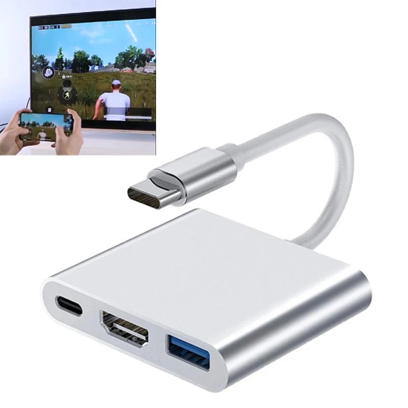 HUB - USB C to 4K HDTV