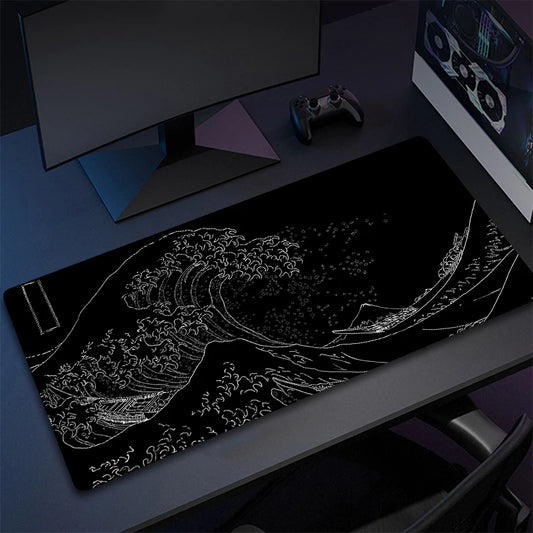 Tapis de Souris XXL Vague Japonaise