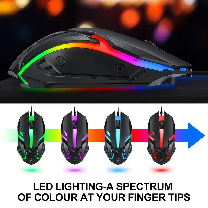 Clavier et Souris Gaming RGB