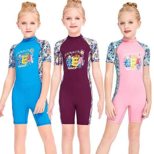 Maillots Colorés pour Petits Explorateurs