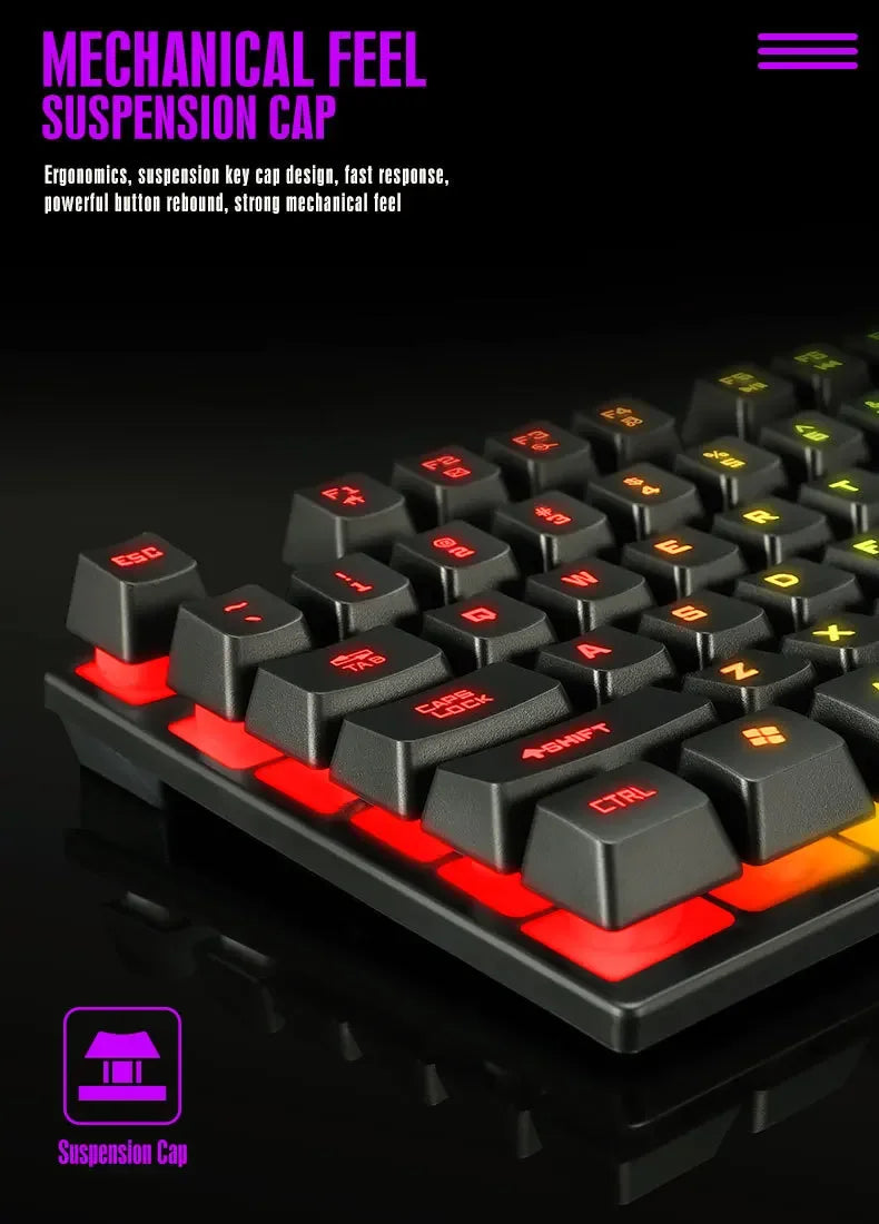 Clavier et Souris Gaming RGB