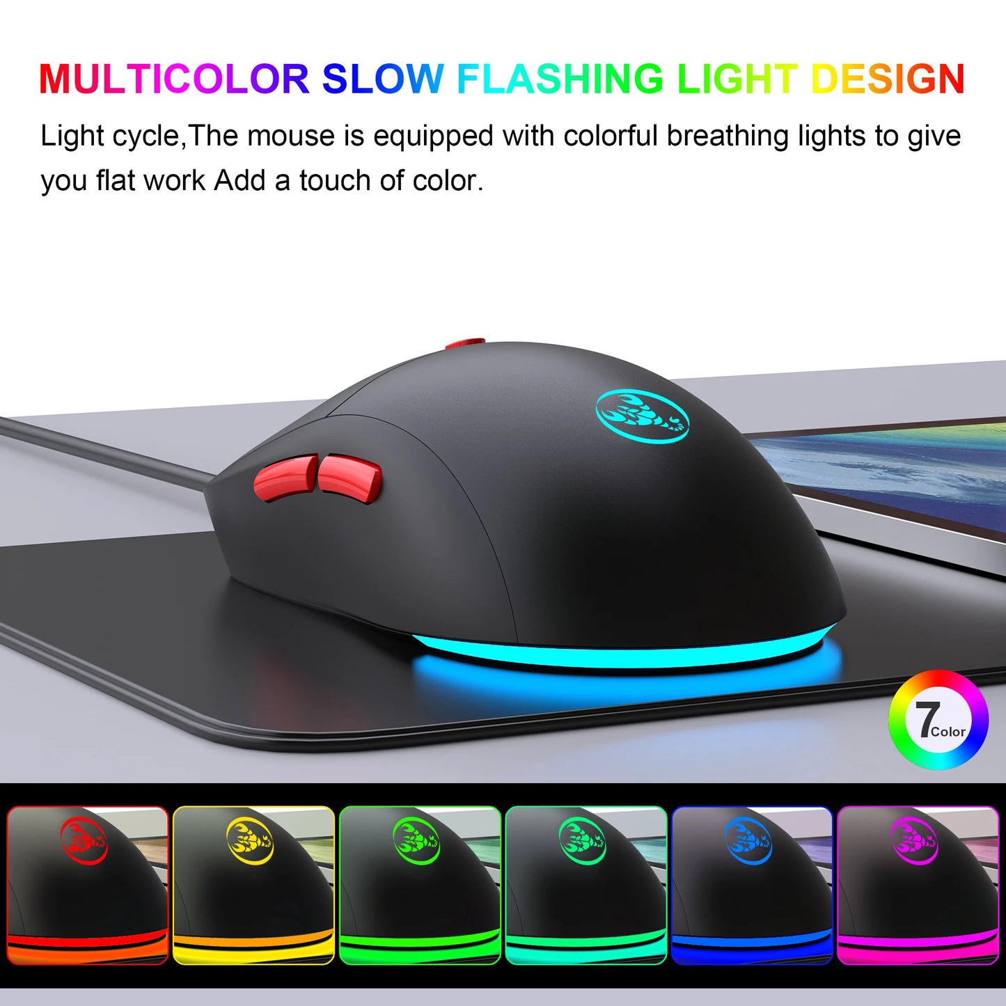 Souris Gaming Sans Fil HXSJ T20