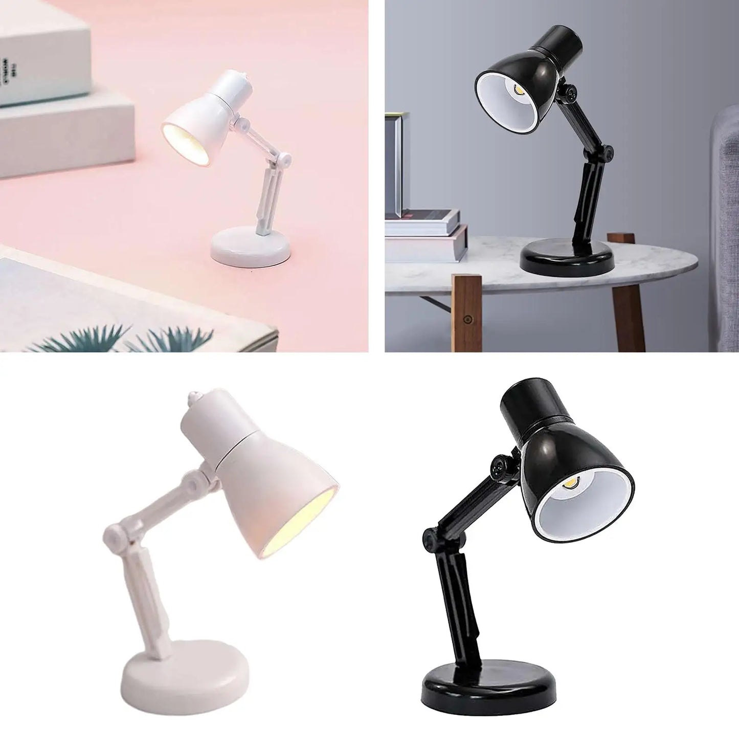 Lampe de Lecture LED à Piles - Éclairage Flexible et Protecteur pour les Yeux