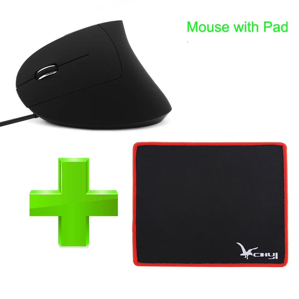 Souris Ergonomique Filaire pour Gauchers