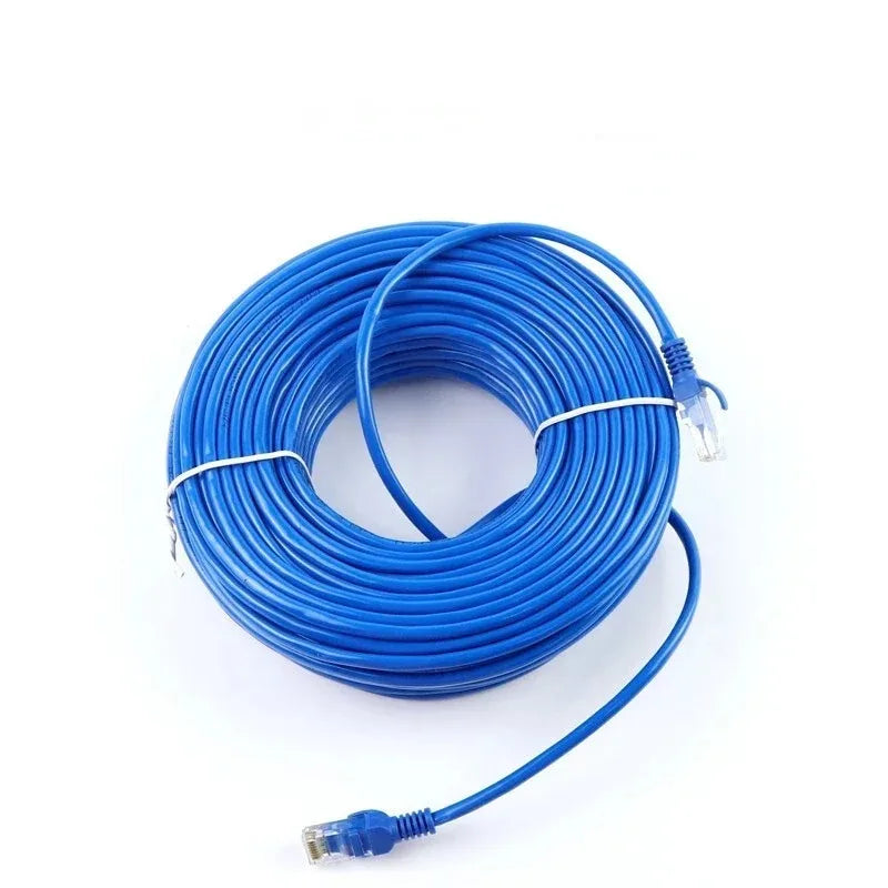 Câble Ethernet RJ45 CAT 5e - Connexion Fiable et Rapide pour Réseau Domestique