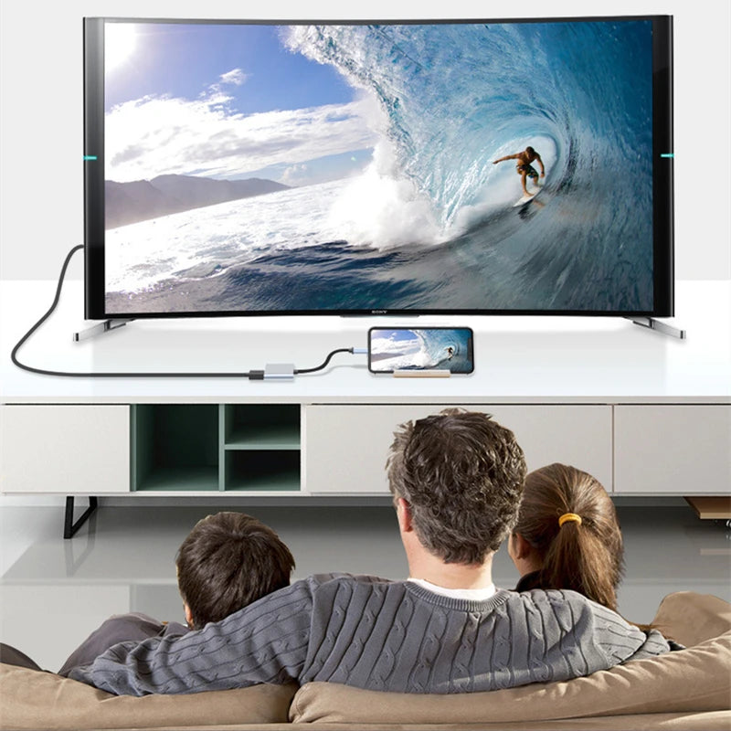 HUB - USB C to 4K HDTV