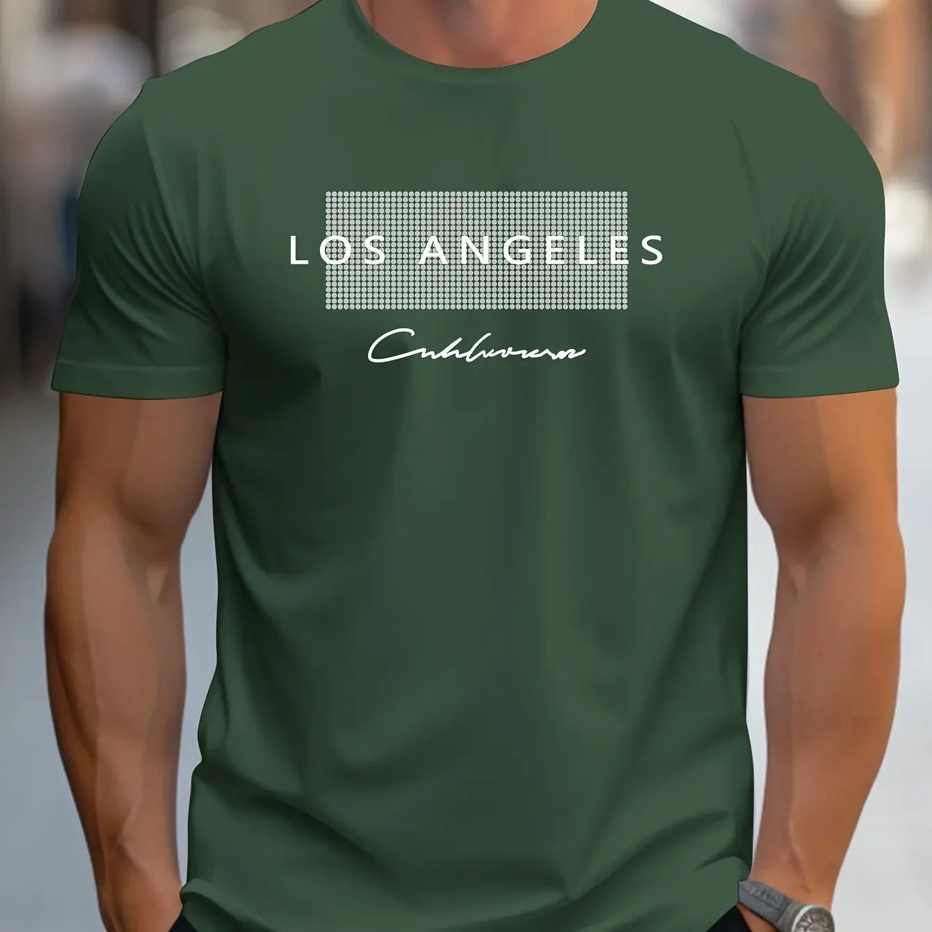 T-shirt Los Angeles Graphique