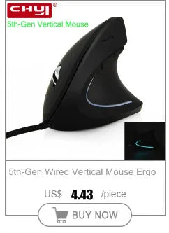 Souris Ergonomique Filaire pour Gauchers