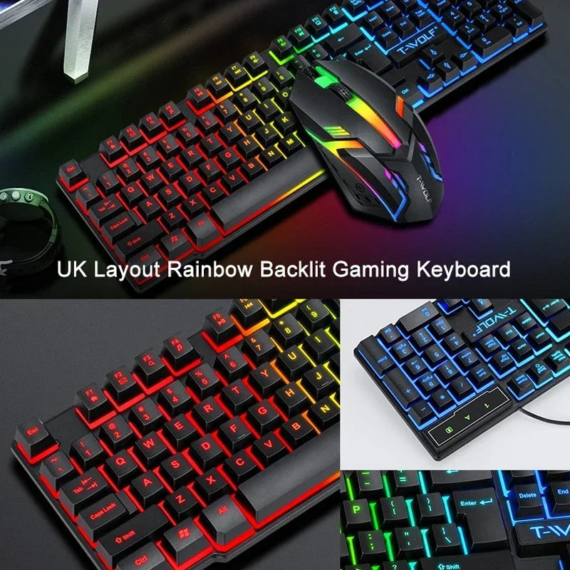 Clavier et Souris Gaming RGB