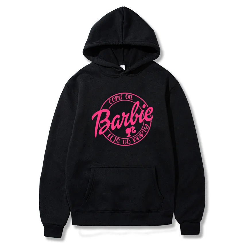 Sweat Noir Édition barbie