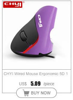 Souris Ergonomique Filaire pour Gauchers