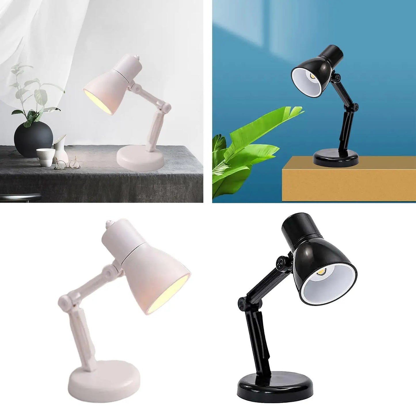 Lampe de Lecture LED à Piles - Éclairage Flexible et Protecteur pour les Yeux