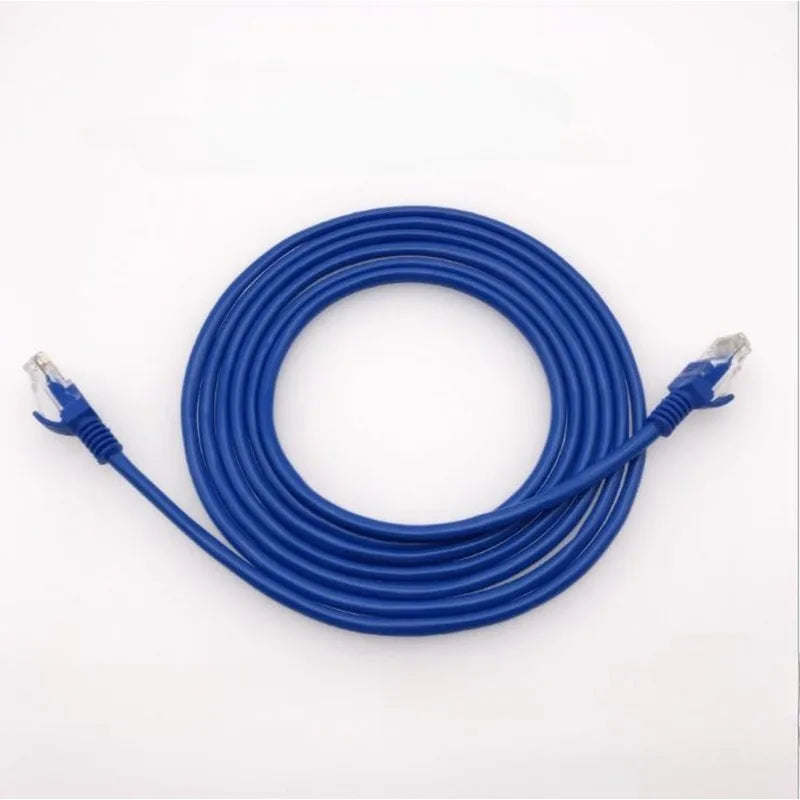 Câble Ethernet RJ45 CAT 5e - Connexion Fiable et Rapide pour Réseau Domestique