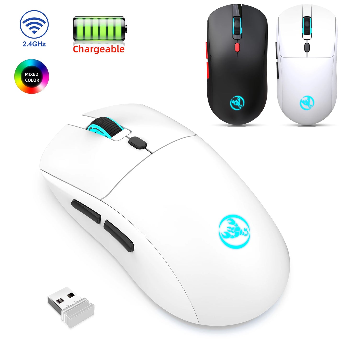 Souris Gaming Sans Fil HXSJ T20