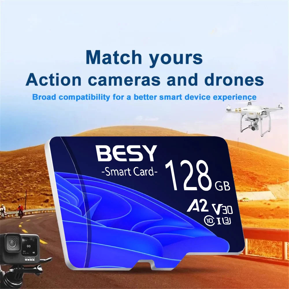 Carte SD BESY 1 - Performance et Fiabilité pour Tous Vos Appareils